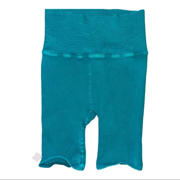 NEW Free People Happiness Runs Square Neck top & Biker Shorts set - Picture 3 of 4